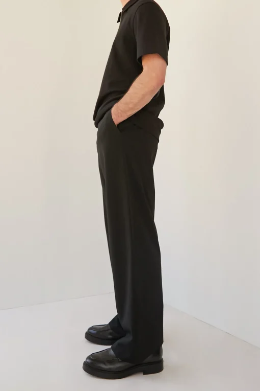 ELASTIC WAIST SUITING PANT
