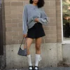 EMBROIDERED OAK SPORT SWEATER