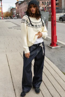 FAIR ISLE CREWNECK SWEATER
