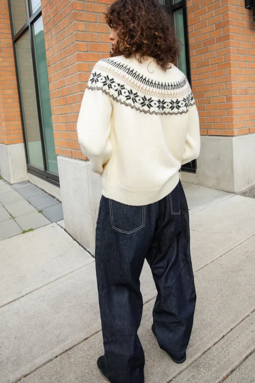 FAIR ISLE CREWNECK SWEATER