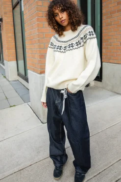 FAIR ISLE CREWNECK SWEATER