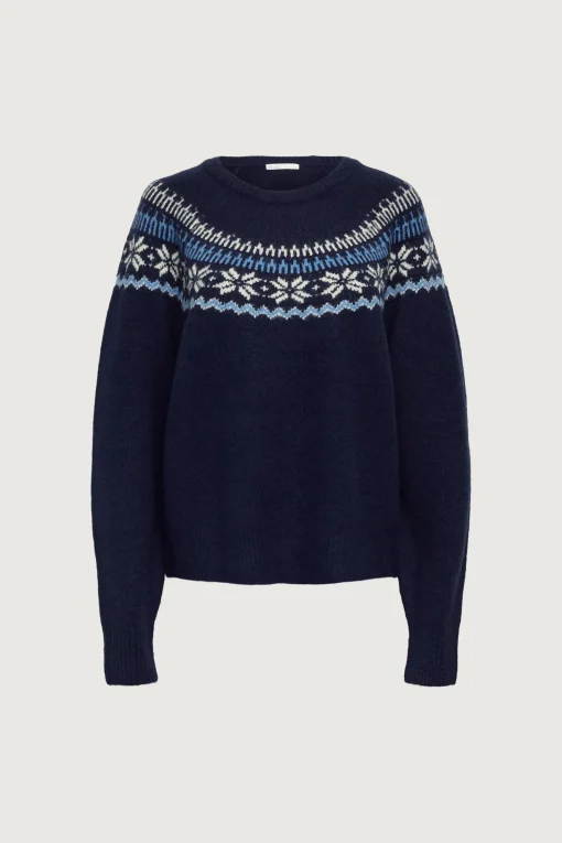 FAIR ISLE CREWNECK SWEATER