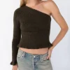 FITTED ONE SLEEVE SWEATER