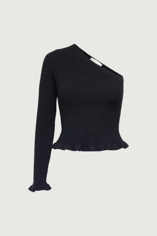 FITTED ONE SLEEVE SWEATER