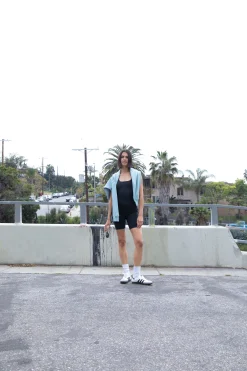 FITTED ROMPER WITH POCKETS