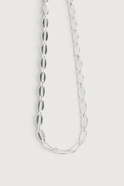 FLAT CHAIN LINK NECKLACE