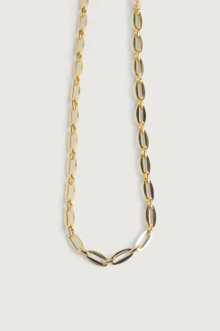 FLAT CHAIN LINK NECKLACE