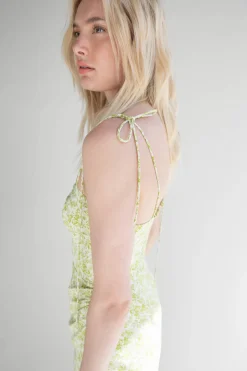 FLORAL MIDI DRESS