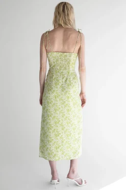 FLORAL MIDI DRESS