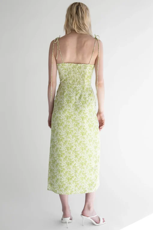 FLORAL MIDI DRESS