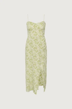 FLORAL MIDI DRESS