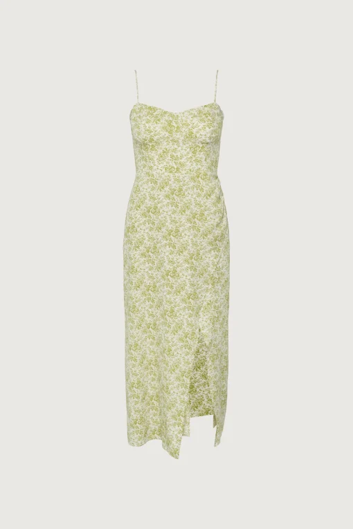 FLORAL MIDI DRESS