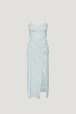 FLORAL MIDI DRESS