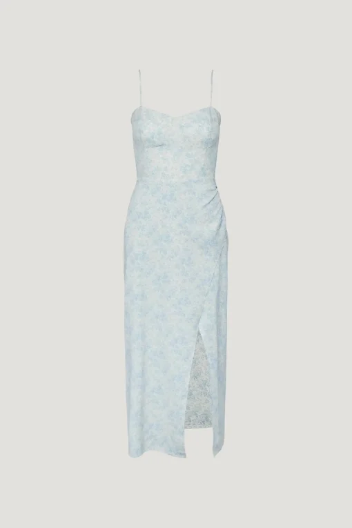 FLORAL MIDI DRESS