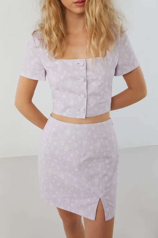FLORAL TOP