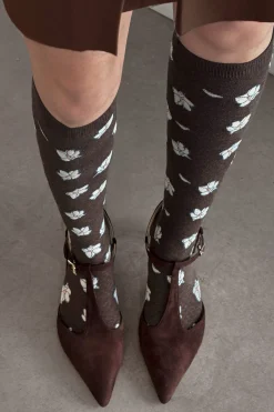 FLOWER PATTERN SOCKS