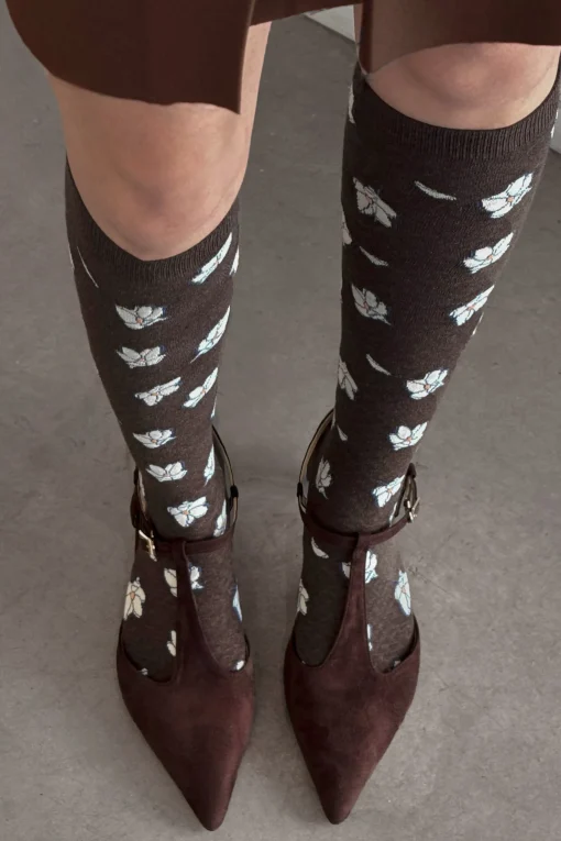 FLOWER PATTERN SOCKS