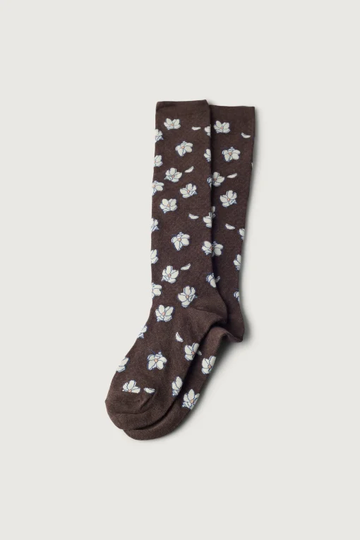 FLOWER PATTERN SOCKS