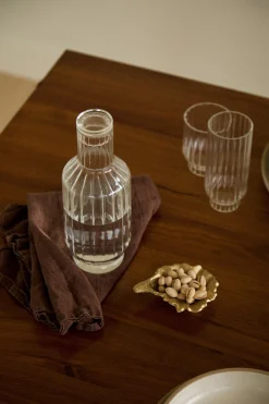 FLUTED CARAFE