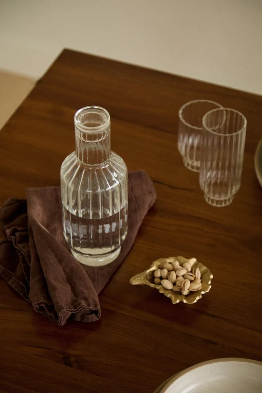 FLUTED CARAFE