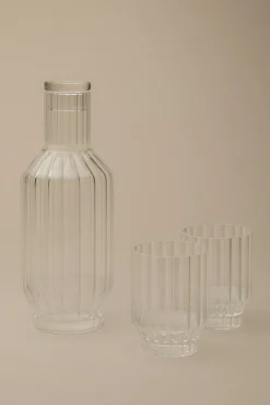 FLUTED CARAFE