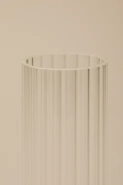 FLUTED COOLER GLASSES, SET OF 2