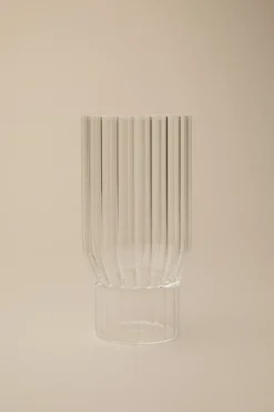 FLUTED VASE
