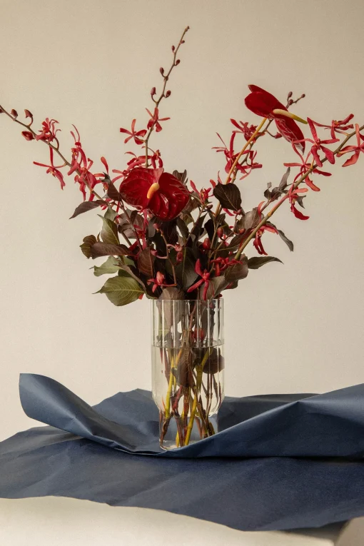 FLUTED VASE