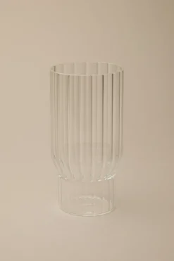 FLUTED VASE