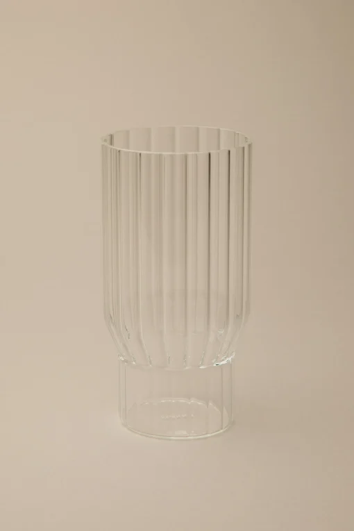 FLUTED VASE