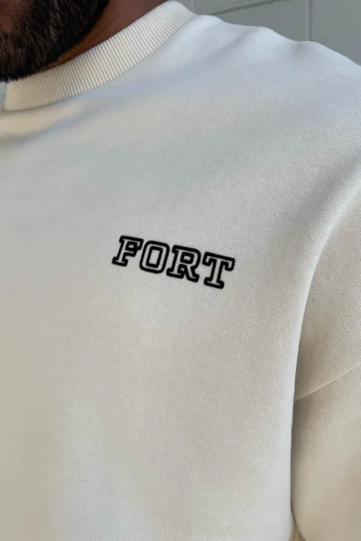 FORT' SHORT SLEEVE SWEATSHIRT