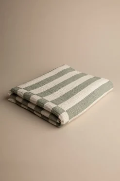 FRACTA COTTON THROW