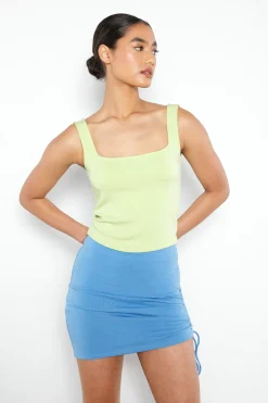 FRONT DRAWSTRING SKIRT