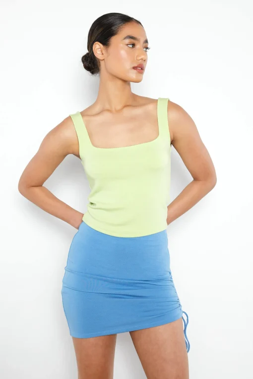FRONT DRAWSTRING SKIRT