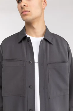 FRONT POCKET BUTTON UP SHIRT