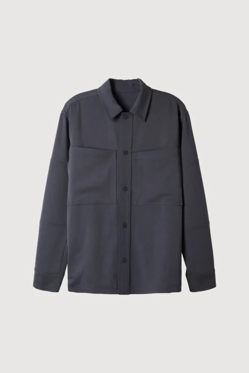 FRONT POCKET BUTTON UP SHIRT