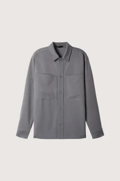 FRONT POCKET BUTTON UP SHIRT
