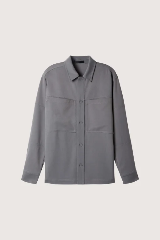 FRONT POCKET BUTTON UP SHIRT