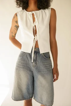 FRONT TIE VEST