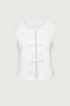 FRONT TIE VEST