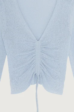 GATHERED SWEATER