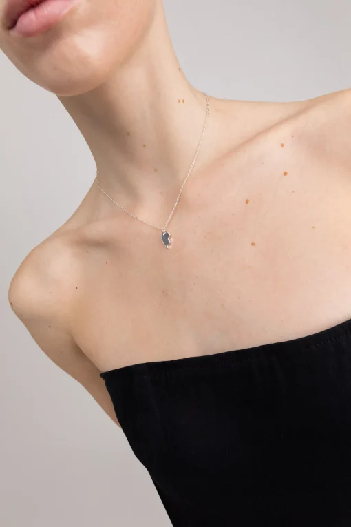 HALF HEART NECKLACE SET