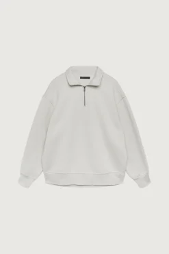 HALF-ZIP SWEATSHIRT