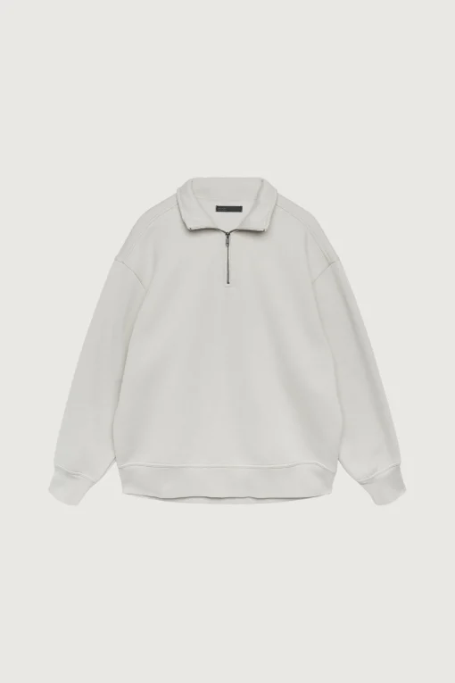 HALF-ZIP SWEATSHIRT