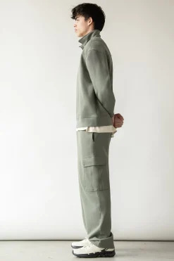 HALF-ZIP SWEATSHIRT