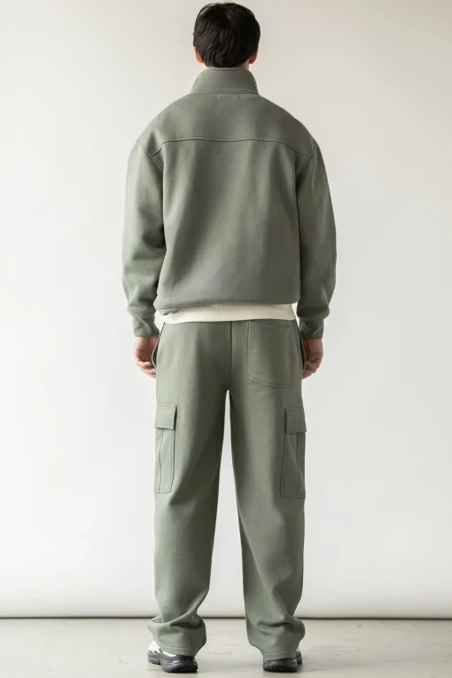 HALF-ZIP SWEATSHIRT