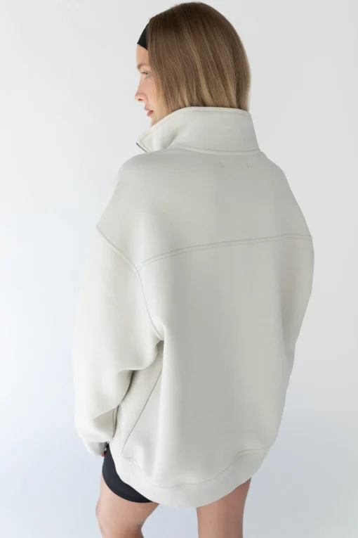 HALF-ZIP SWEATSHIRT