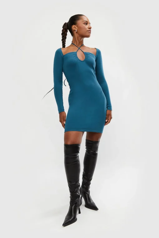 HALTER DRESS