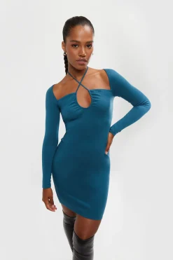 HALTER DRESS