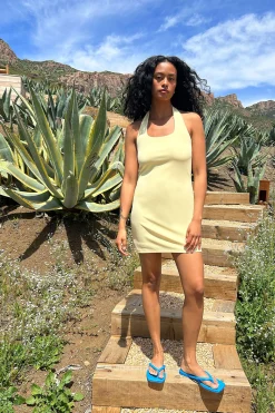 HALTER MINI DRESS